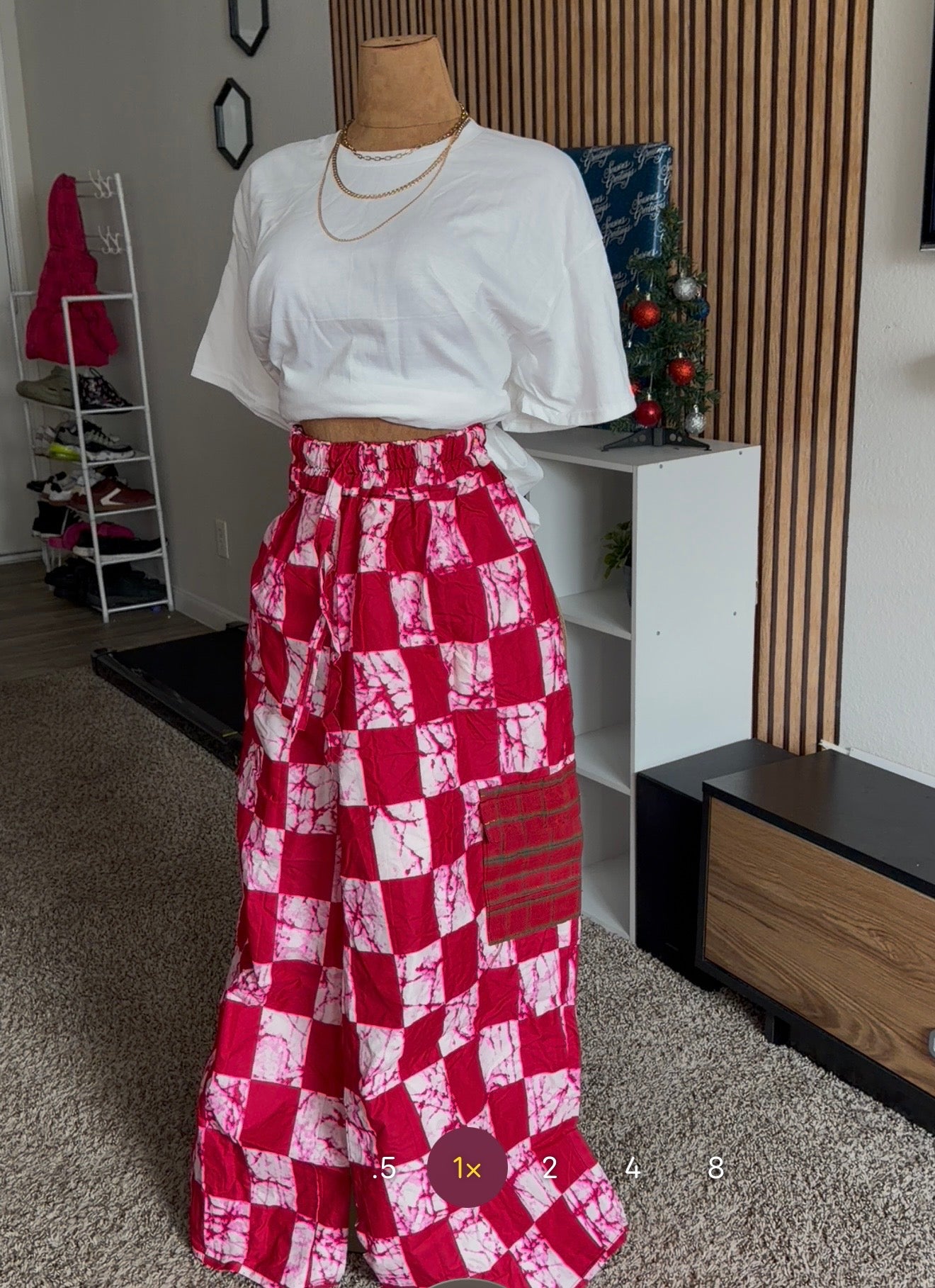 004 African Print Pant, Ankara wide leg palazzo trouser, women clothing's, African unisex pants, Trendy Adire Asoke, Elastic Rope waist. Fits a size 6 to size 16